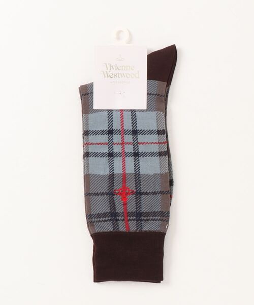 【Vivienne Westwood】ABSTRACT CHECK ハイソックス Vivienne Westwood】ABSTRACT CHECK ハイソックス (Vivienne