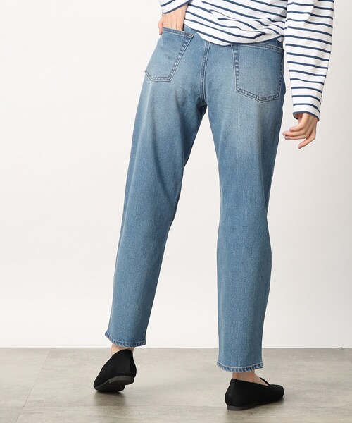 grove（グローブ）の「◆履き心地も着回し力も◎なストレートフィットデニム（デニムパンツ・レディース・ブルー/ネイビー・02/03/04/01/05）」の17枚目の写真