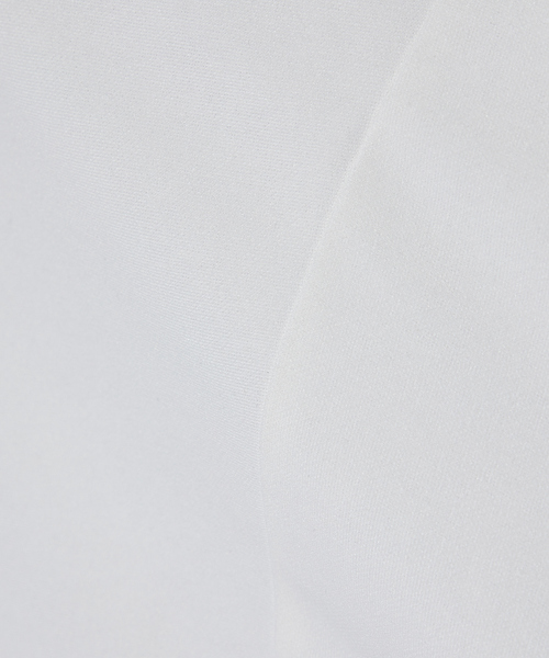 AH ABAHOUSE（エーエイチアバハウス）の「【AH ABAHOUSE】カットジョーゼット ドロップショルダー モックネック Tシャツ（Tシャツ/カットソー・メンズ・チャコールグレー/ホワイト/ピンクベージュ/グレイッシュベージュ/オレンジ系その他/グレイッシュブルー/ブラック/グリーン・46/48）」の18枚目の写真