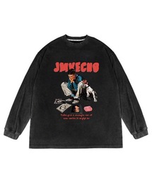 Ressaca（レサーカ）の「オーバーサイズ グラフィックロゴプリント 長袖Tシャツ（Tシャツ/カットソー・メンズ）」