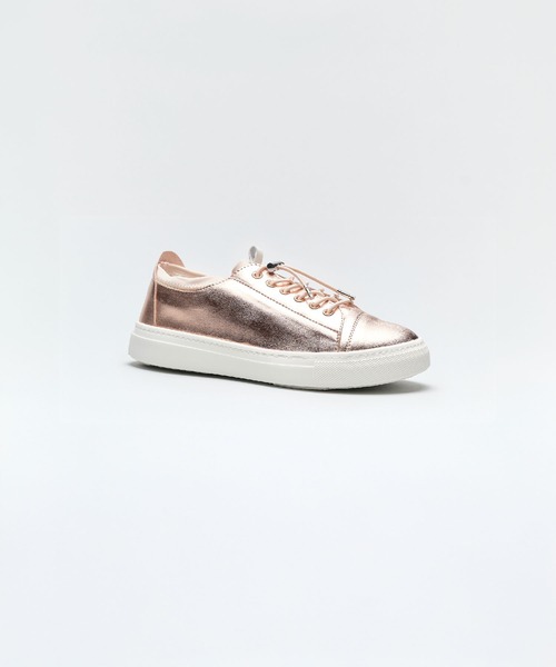 Lucida（ルシーダ）の「【light】Columba/エコ素材軽量ゴムシューレーススニーカー（スリッポン・レディース・ブラック/ピンクベージュ/ホワイト/ライトベージュ/アイボリー/グレー系その他/グレー/ライトグレー/シルバー/ブラック系その他/ピンクゴールド/ブロンズ・35/39/36/41/37/40/38）」の20枚目の写真