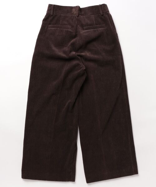 N.O.R.C（ノーク）の「ハイライズコーデュロイパンツ（その他パンツ・レディース・ブラウン・M/S）」の2枚目の写真