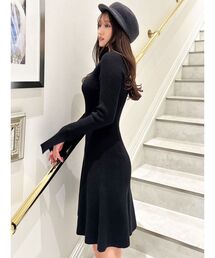 RESEXXY | 【S】ラグランスリーブニットワンピース(ワンピース)