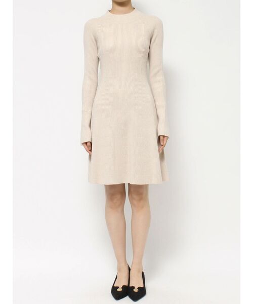 RESEXXY（リゼクシー）の「【S】ラグランスリーブニットワンピース（ワンピース・レディース・アイボリー/モカ/ブラック/チャコールグレー・FREE）」の12枚目の写真