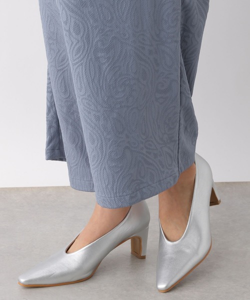 LEPSIM（レプシィム）の「【jours heureux】ヒールパンプス　971656（パンプス・レディース・ブラック/シルバー/ゴールド・LARGE/MEDIUM）」の3枚目の写真