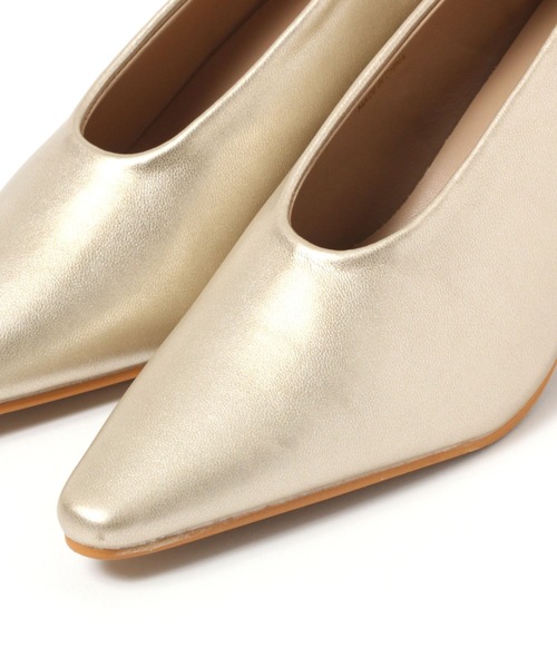 LEPSIM（レプシィム）の「【jours heureux】ヒールパンプス　971656（パンプス・レディース・ブラック/シルバー/ゴールド・LARGE/MEDIUM）」の6枚目の写真