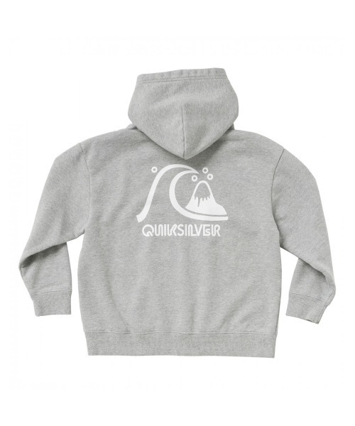 Quiksilver(クイックシルバー)の「OG HOODIE SWEAT YOUT/クイックシルバーキッズバックブランドロゴプリントプルオーバーフーディー(スウェット・キッズ・グレー/ブラック/アイボリー・130/140/150/160)」の3枚目の写真