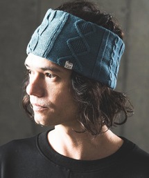 mko11526-Cable-knit headband ヘアバンド