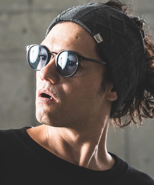 GLIMCLAP(グリムクラップ)の「mko11526-Cable-knit headband ヘアバンド(ヘアバンド・メンズ・ブラック/パープル/ブルー/チャコール・FREE)」の10枚目の写真