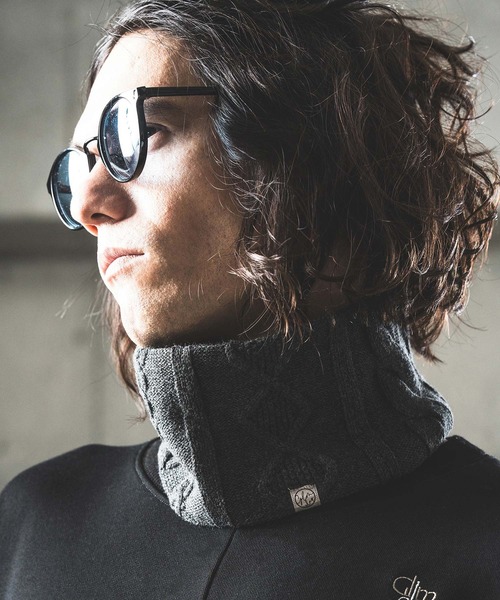 GLIMCLAP(グリムクラップ)の「mko11526-Cable-knit headband ヘアバンド(ヘアバンド・メンズ・ブラック/パープル/ブルー/チャコール・FREE)」の11枚目の写真