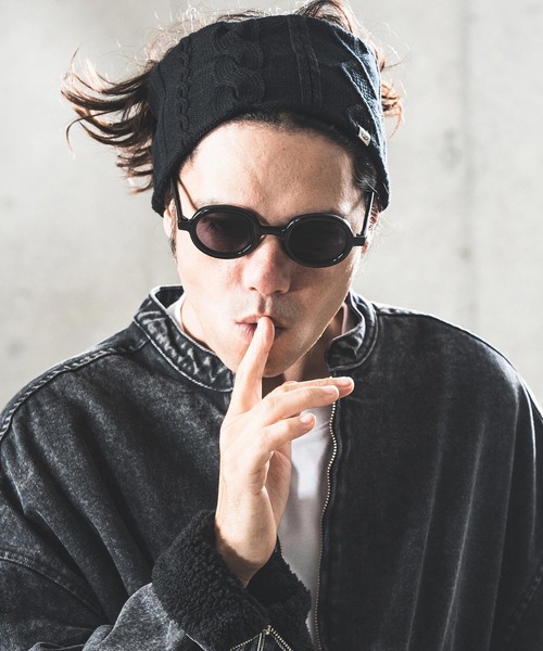 GLIMCLAP(グリムクラップ)の「mko11526-Cable-knit headband ヘアバンド(ヘアバンド・メンズ・ブラック/パープル/ブルー/チャコール・FREE)」の14枚目の写真