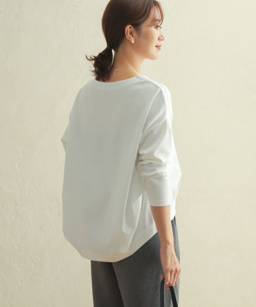 新品タグ付　かぐれ　コットンVガゼットプルオーバー　カットソー　アーバンリサーチ Amazon | [アーバンリサーチ ドアーズ] tシャツ コットンバックタック7