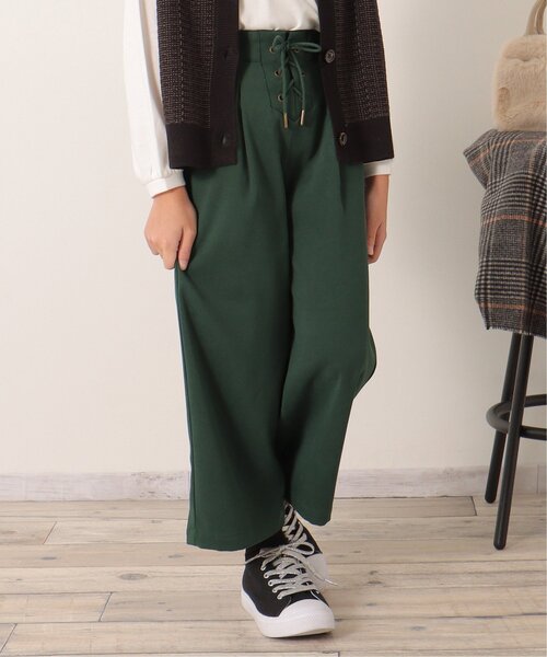 ikka（イッカ）の「レースアップワイドパンツ（120~160cm）（その他パンツ・キッズ・グレー系その他/ブラウン/グリーン/ブラック・120/130/150/160/140）」の20枚目の写真