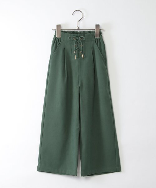 ikka（イッカ）の「レースアップワイドパンツ（120~160cm）（その他パンツ・キッズ・グレー系その他/ブラウン/グリーン/ブラック・120/130/150/160/140）」の6枚目の写真