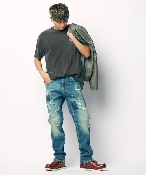 Guess（ゲス）の「Stay Blessed Tee（Tシャツ/カットソー・メンズ・ブラック・LARGE/X-LARGE/MEDIUM/SMALL）」の8枚目の写真