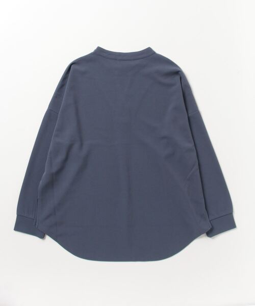 NAVY（ネイビー）の「NAVY ストレッチスキッパーシャツ（シャツ/ブラウス・レディース・ブラック/ブルー系その他/アイボリー・フリー）」の9枚目の写真