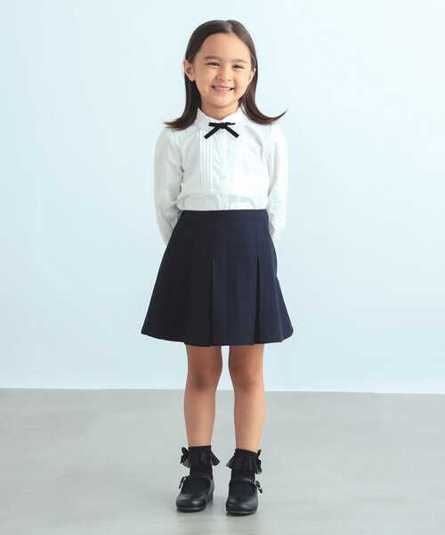 B:MING by BEAMS(ビーミングバイビームス)の「【フォーマル】B:MING by BEAMS / セレモニー オケージョン ブラウス(100~130cm)(シャツ/ブラウス・キッズ・ホワイト・100/110/120/130)」の5枚目の写真