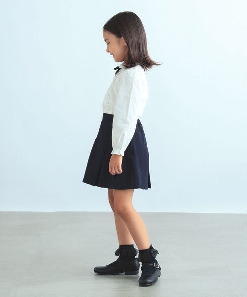 B:MING by BEAMS(ビーミングバイビームス)の「【フォーマル】B:MING by BEAMS / セレモニー オケージョン ブラウス(100~130cm)(シャツ/ブラウス・キッズ・ホワイト・100/110/120/130)」の6枚目の写真