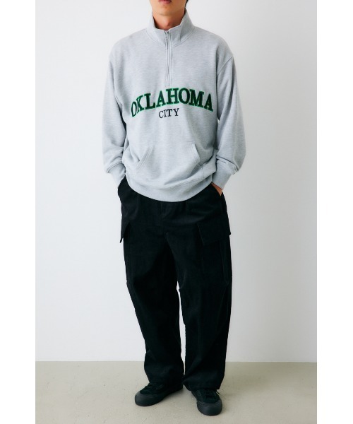 RODEO CROWNS WIDE BOWL（ロデオクラウンズワイドボウル）の「コーデュロイワイドカーゴパンツ（カーゴパンツ・メンズ・グリーン/ブラック/ブラウン/ダークブルー/オフホワイト・LARGE/MEDIUM）」の12枚目の写真