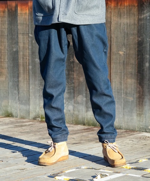 UNIIT（ユニット）の「【スペースグラム】蓄熱裏フリース 　暖かジョガーパンツ 　冬服　 暖パン（その他パンツ・メンズ・インディゴブルー/ブルー/ブラック・MEDIUM/LARGE/X-LARGE）」の3枚目の写真