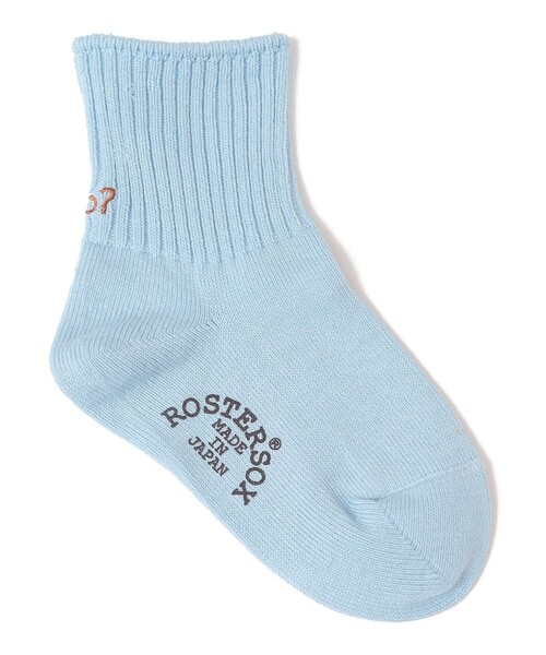 ROSTER SOX(ロスターソックス)の「【SHIPS KIDS別注】ROSTER SOX:Whats Up? ソックス(ソックス/靴下・キッズ・ピンク/ネイビー/サックスブルー・SMALL/MEDIUM)」の2枚目の写真