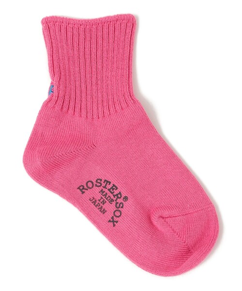 ROSTER SOX(ロスターソックス)の「【SHIPS KIDS別注】ROSTER SOX:Whats Up? ソックス(ソックス/靴下・キッズ・ピンク/ネイビー/サックスブルー・SMALL/MEDIUM)」の3枚目の写真