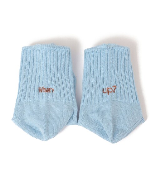 ROSTER SOX(ロスターソックス)の「【SHIPS KIDS別注】ROSTER SOX:Whats Up? ソックス(ソックス/靴下・キッズ・ピンク/ネイビー/サックスブルー・SMALL/MEDIUM)」の8枚目の写真