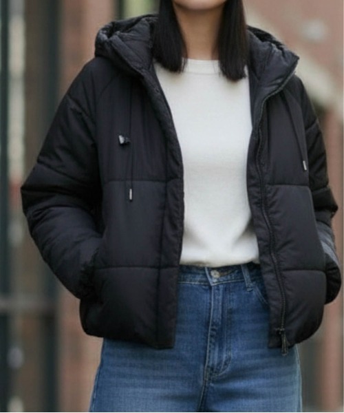 セール】中綿ショートジャケット（ダウンジャケット/コート）｜Per