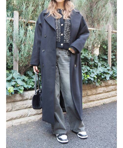 EVRIS(エヴリス)の「クロスウエストワイドデニムパンツ(デニムパンツ・レディース・グレー/インディゴブルー・SMALL/MEDIUM)」の20枚目の写真