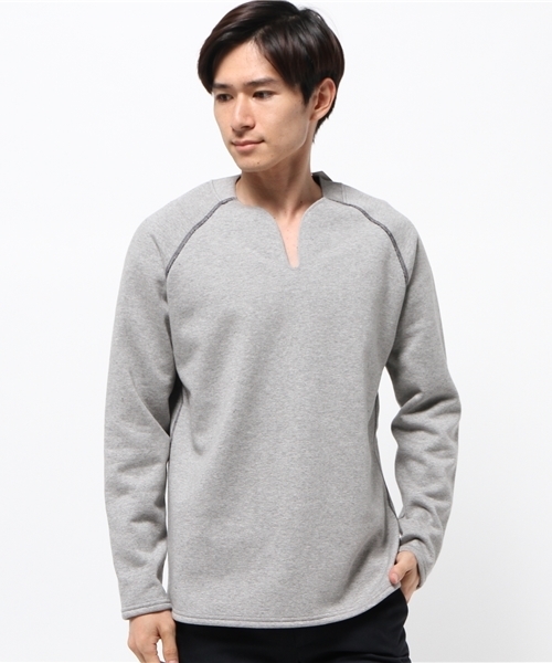 B:MING by BEAMS（ビーミングバイビームス）の「ビーミング by ビームス / ボアスリットネック（スウェット・メンズ・ホワイト/ライトグレー/グレー・SMALL/MEDIUM/LARGE/X-LARGE）」の14枚目の写真