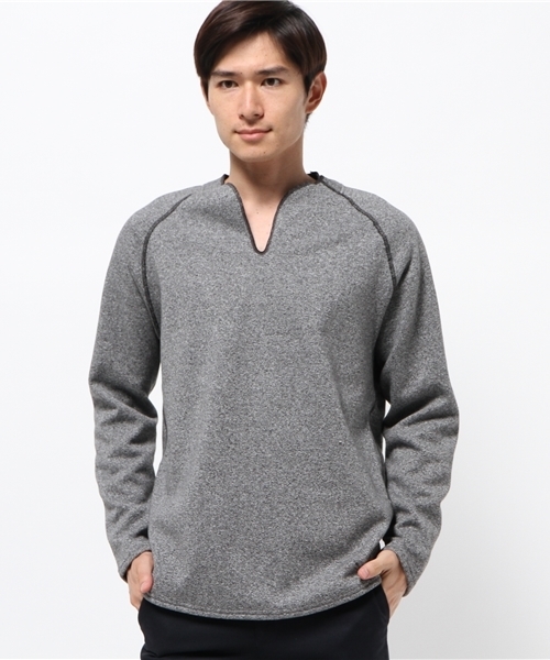 B:MING by BEAMS（ビーミングバイビームス）の「ビーミング by ビームス / ボアスリットネック（スウェット・メンズ・ホワイト/ライトグレー/グレー・SMALL/MEDIUM/LARGE/X-LARGE）」の15枚目の写真