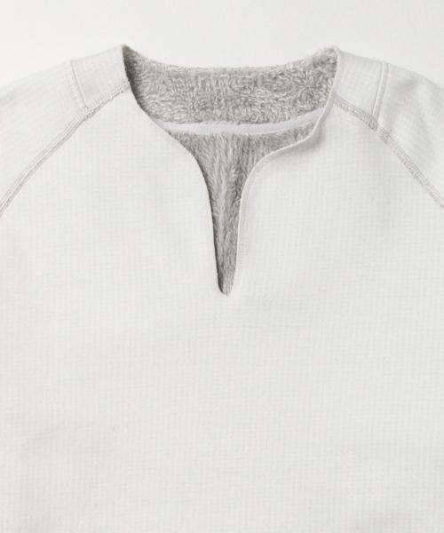 B:MING by BEAMS（ビーミングバイビームス）の「ビーミング by ビームス / ボアスリットネック（スウェット・メンズ・ホワイト/ライトグレー/グレー・SMALL/MEDIUM/LARGE/X-LARGE）」の16枚目の写真