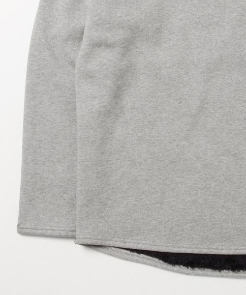 B:MING by BEAMS（ビーミングバイビームス）の「ビーミング by ビームス / ボアスリットネック（スウェット・メンズ・ホワイト/ライトグレー/グレー・SMALL/MEDIUM/LARGE/X-LARGE）」の9枚目の写真