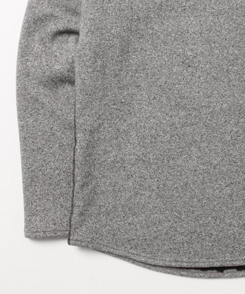 B:MING by BEAMS（ビーミングバイビームス）の「ビーミング by ビームス / ボアスリットネック（スウェット・メンズ・ホワイト/ライトグレー/グレー・SMALL/MEDIUM/LARGE/X-LARGE）」の4枚目の写真