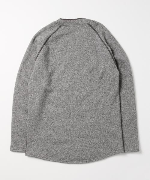 B:MING by BEAMS（ビーミングバイビームス）の「ビーミング by ビームス / ボアスリットネック（スウェット・メンズ・ホワイト/ライトグレー/グレー・SMALL/MEDIUM/LARGE/X-LARGE）」の6枚目の写真