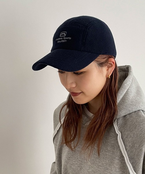 CANAL JEAN（キャナルジーン）の「El mar　フリースフライトキャップ（キャップ・レディース・ブラック/ネイビー・ONE SIZE）」の8枚目の写真