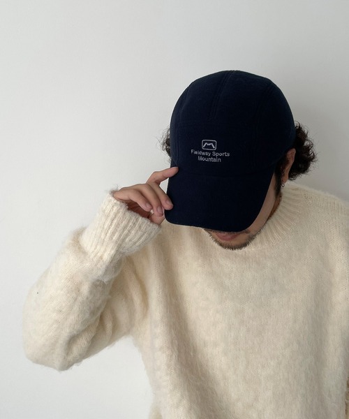 CANAL JEAN（キャナルジーン）の「El mar　フリースフライトキャップ（キャップ・レディース・ブラック/ネイビー・ONE SIZE）」の13枚目の写真