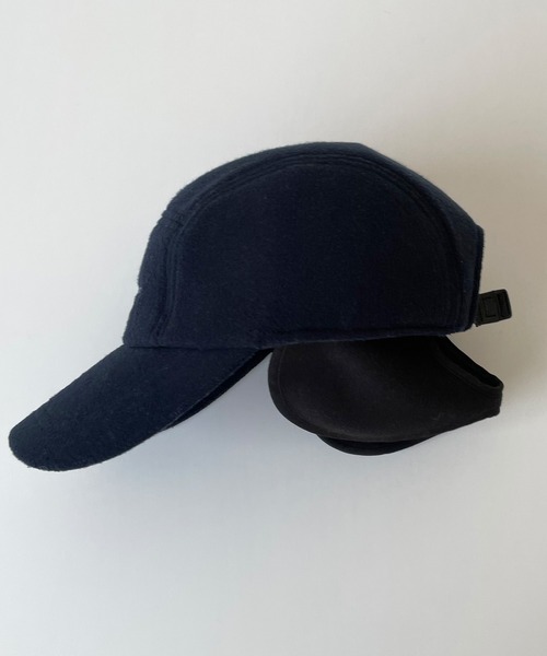 CANAL JEAN（キャナルジーン）の「El mar　フリースフライトキャップ（キャップ・レディース・ブラック/ネイビー・ONE SIZE）」の19枚目の写真