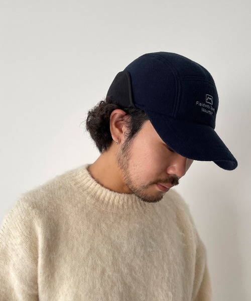 CANAL JEAN（キャナルジーン）の「El mar　フリースフライトキャップ（キャップ・レディース・ブラック/ネイビー・ONE SIZE）」の12枚目の写真