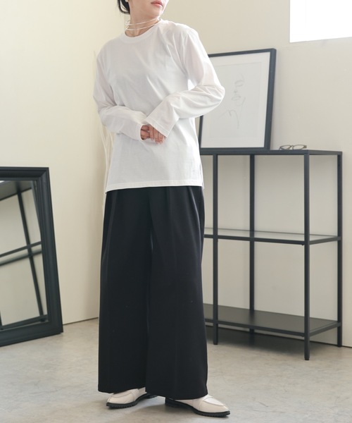 セール】ベーシックオーバーサイズロンT（Tシャツ/カットソー