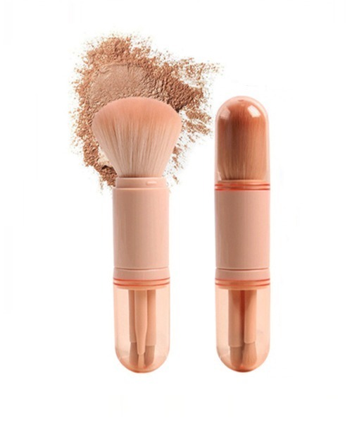 シャクダ メイクブラシ４本ケース付き シャクダ メイクブラシ4本ケース付き シャクダ メイクブラシ4本