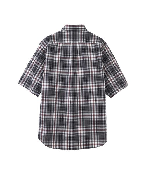 HYSTERIC GLAMOUR（ヒステリックグラマー）の「HYSTERIC HELL刺繍 ボタンダウンシャツ（シャツ/ブラウス・メンズ・チャコールグレー/ブルー系その他・X-LARGE/LARGE/MEDIUM/SMALL）」の9枚目の写真