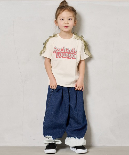 BIG FIELD（ビッグフィールド）の「デニムミリタリータックパンツ（90～150cm）（デニムパンツ・キッズ・ブルー・140/130/120/110/100/90/150）」の6枚目の写真