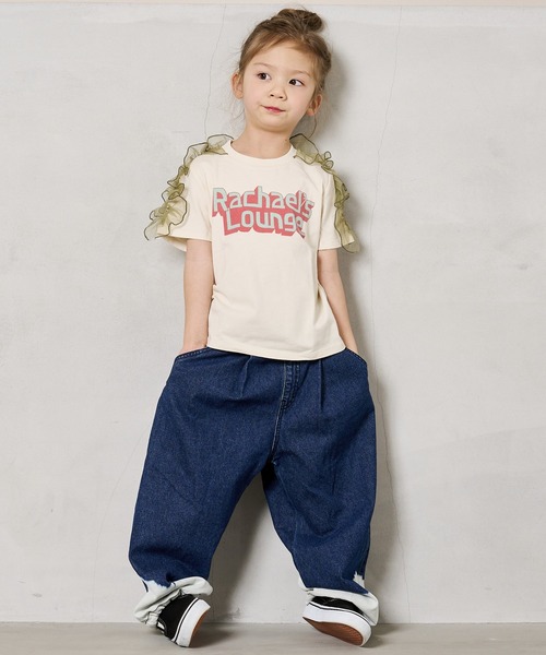 BIG FIELD（ビッグフィールド）の「デニムミリタリータックパンツ（90～150cm）（デニムパンツ・キッズ・ブルー・140/130/120/110/100/90/150）」の7枚目の写真