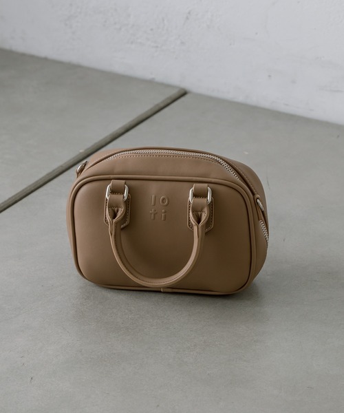 loti(ロティ)の「loti ロゴスクエアBAG(ハンドバッグ・レディース・ブラック/ベージュ/グリーン・ONE SIZE)」の18枚目の写真