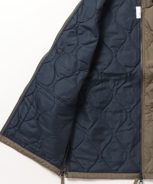 【TAION タイオン】ミリタリー リブハイネックWジップ ダウンベスト（ダウンベスト）｜TAION（タイオン）