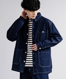 6.5ozデニムワークジャケット/カバーオールシャツ