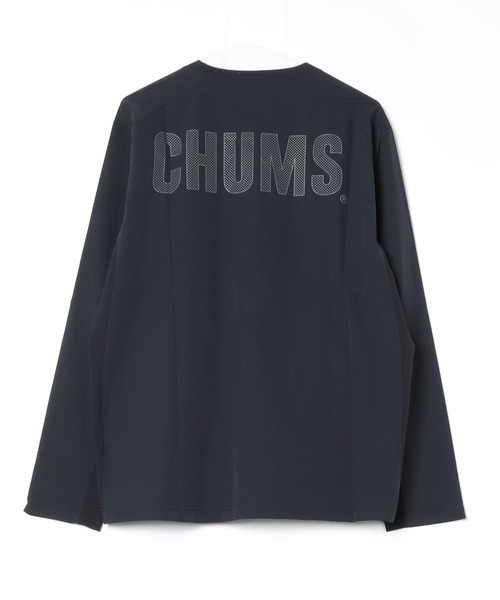 セール】CHUMS/チャムス ロンTEE ボックスシルエット ストレッチ