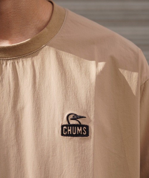 CHUMS Tシャツ&ロンTセット M セール】CHUMS/チャムス ロンTEE ボックスシルエット ストレッチ