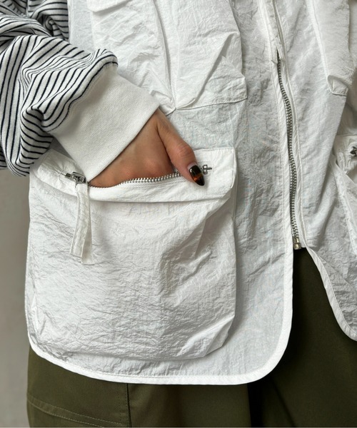 CPCM(シーピーシーエム)の「グロスワッシャーミリタリーベスト(ベスト・レディース・オフホワイト/ブラック・FREE)」の16枚目の写真